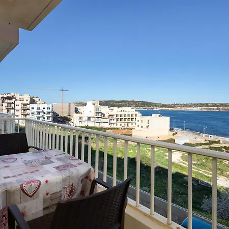 Cosy1 Bedroom Apartment With Balcony & Sea Views - Close To Mellieha Bay Exterior photo